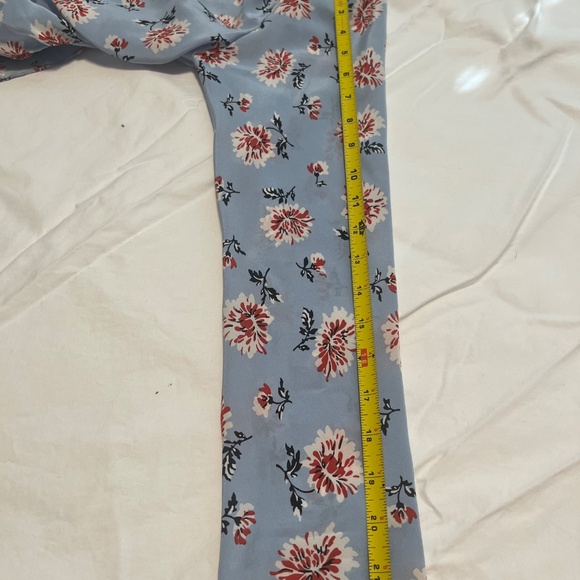 Veronica Beard Women”s Blue & Pink Rowe Floral LS Dress Size 10 - Picture 13 of 13